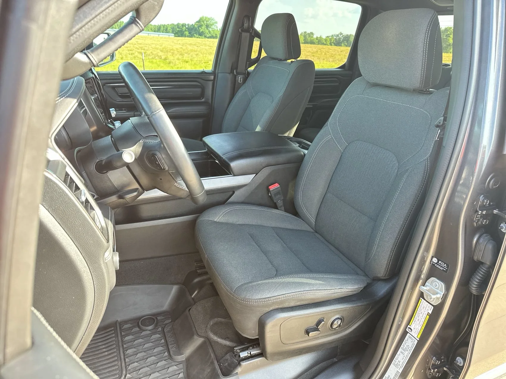 Used 2023 Granite Crystal Metallic Clearcoat Ram Limited image 11