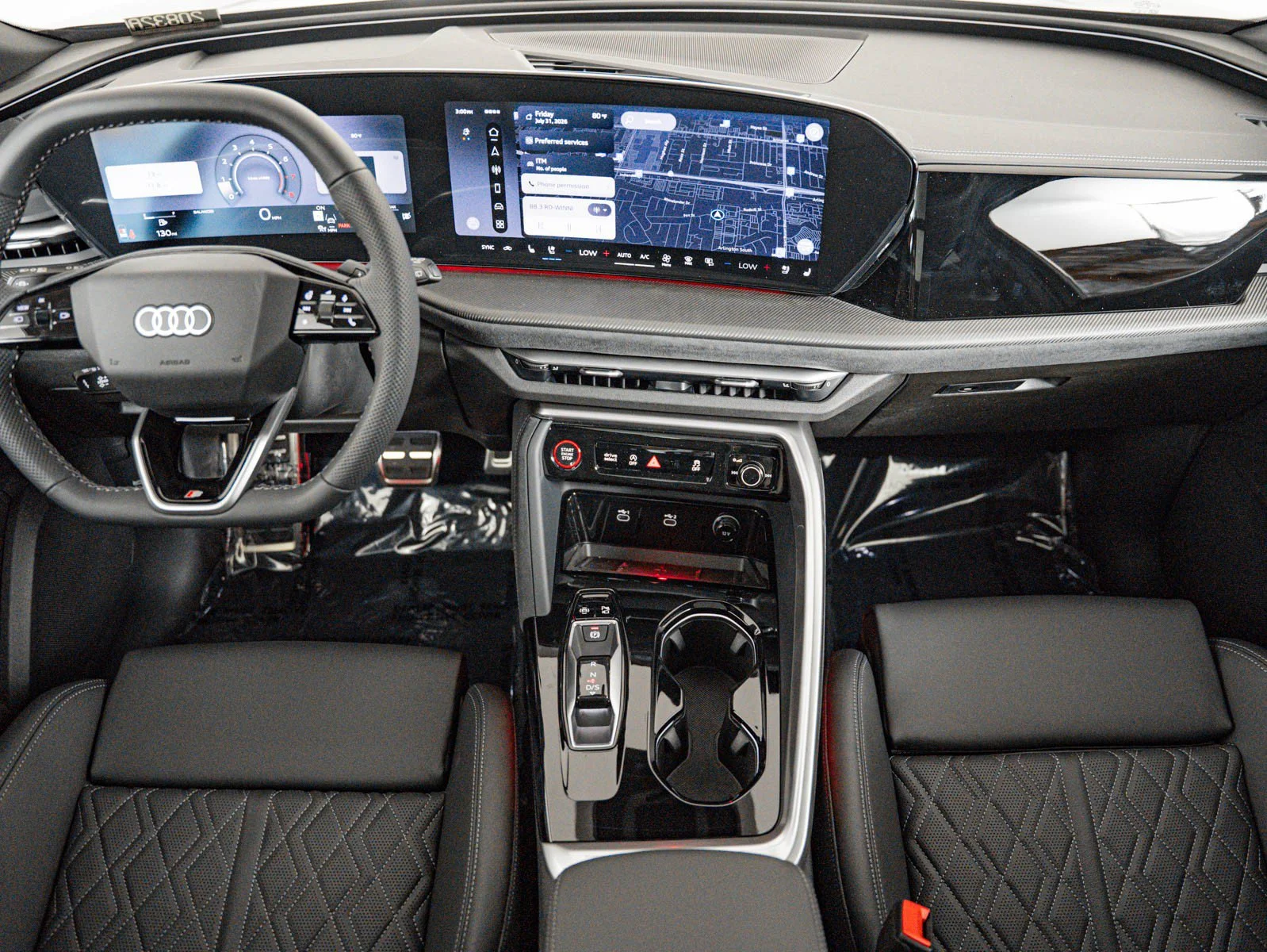 New 2026 Mythos Black Metallic Audi Premium Plus image 12