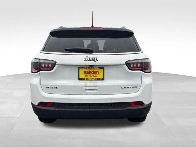 New 2026 Bright White Clear-Coat Exterior Paint Jeep Limited image 6