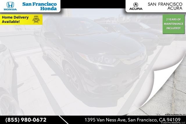 Certified Used 2021 Crystal Black Pearl Honda Sport image 1