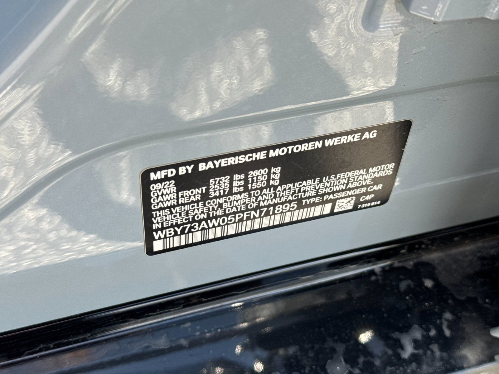Used 2023 Gray BMW eDrive40 image 28