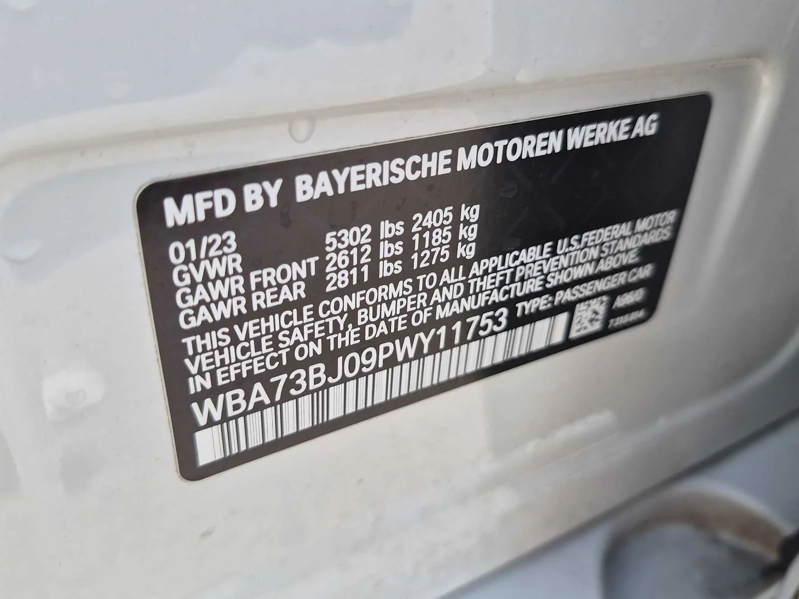 Certified Used 2023 Mineral White Metallic BMW 540i xDrive image 38
