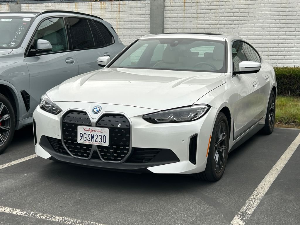 Certified Used 2023 White Metallic BMW eDrive40 image 2