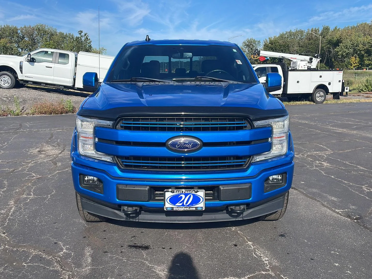 Certified Used 2020 Velocity Blue Ford LARIAT image 8