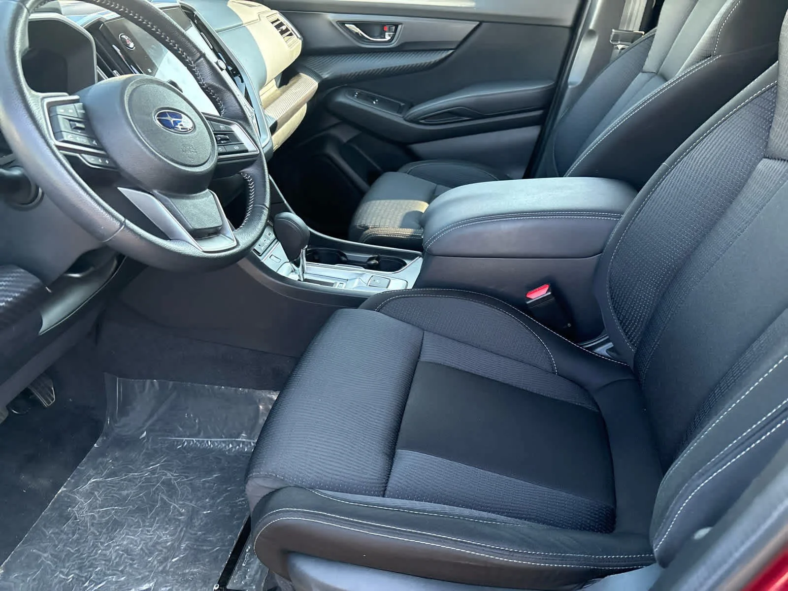 Used 2025 Crimson Red Pearl Subaru Premium image 14