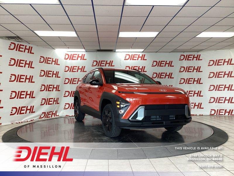 New 2027 Orange Hyundai SEL Sport AWD image 1