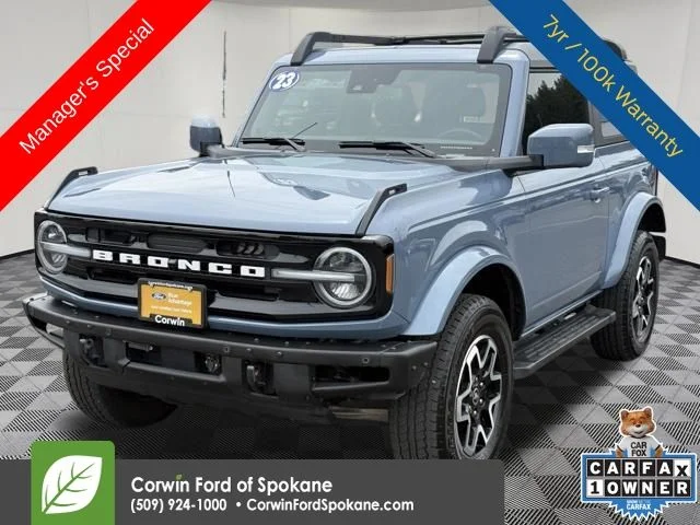 Certified Used 2023 Azure Gray Metallic Ford Outer Banks image 1