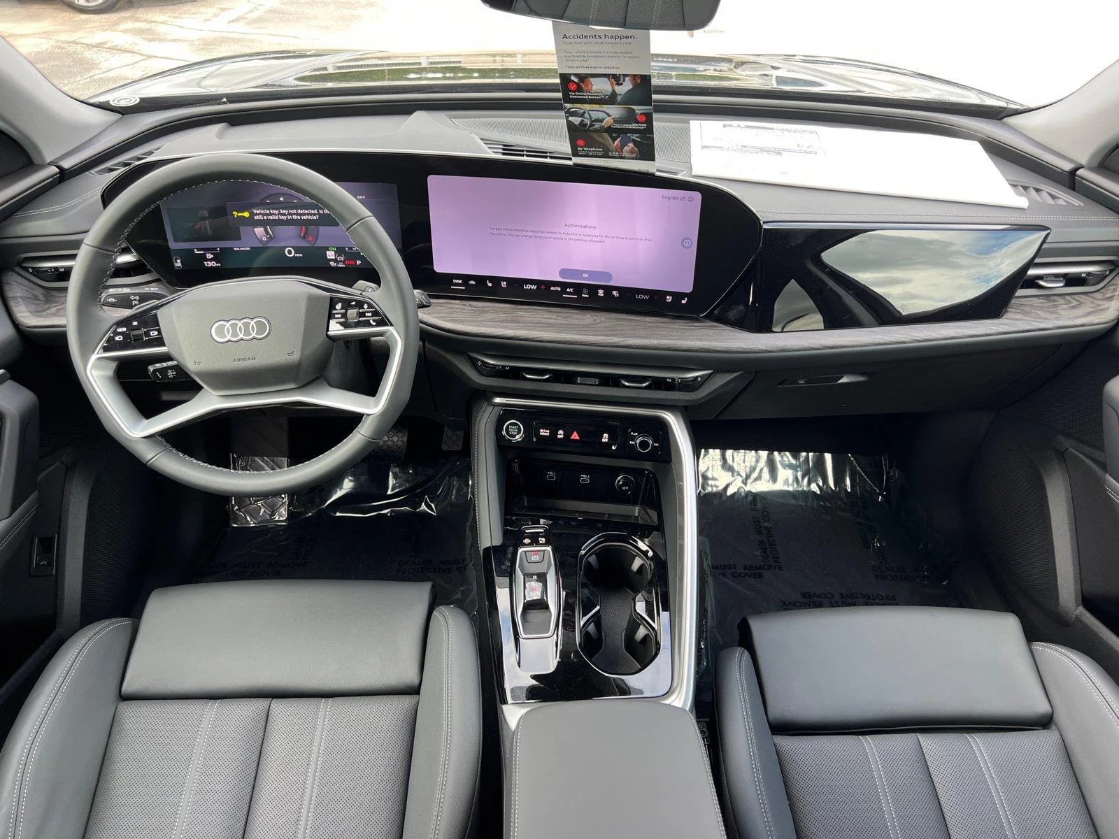 New 2026 Mythos Black Metallic Audi Premium Plus image 16