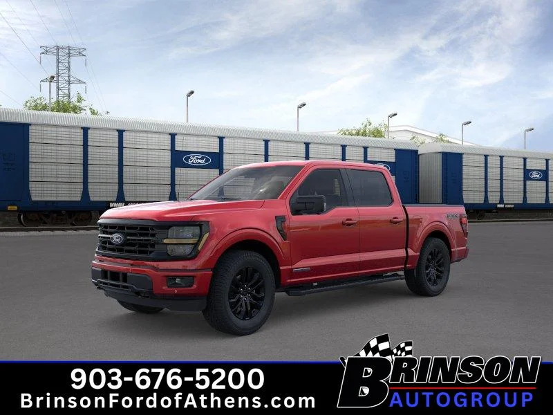 New 2026 Ruby Red Metallic Tinted Clearcoat Ford XLT image 1
