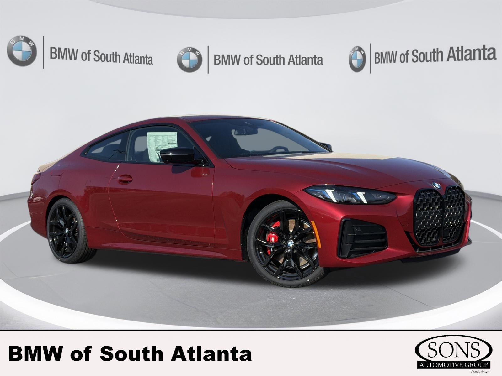 New 2026 Vegas Red Metallic BMW 430i image 1