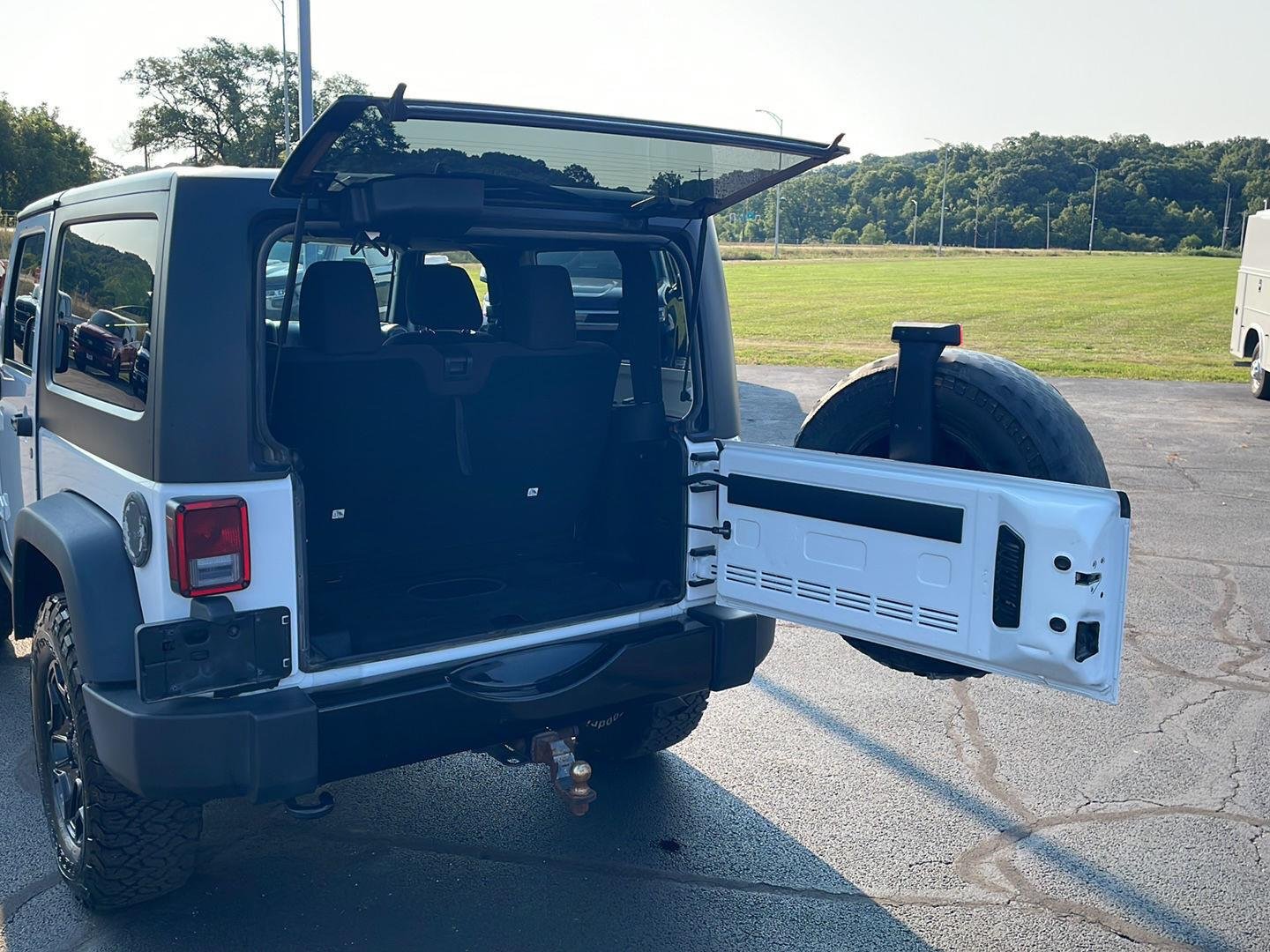 Used 2016 Bright White Clearcoat Jeep Willys Wheeler image 23