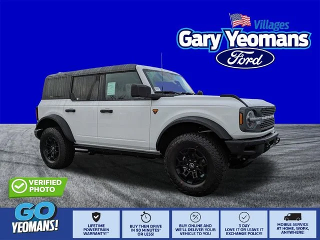 New 2026 Oxford White Ford Badlands® image 1
