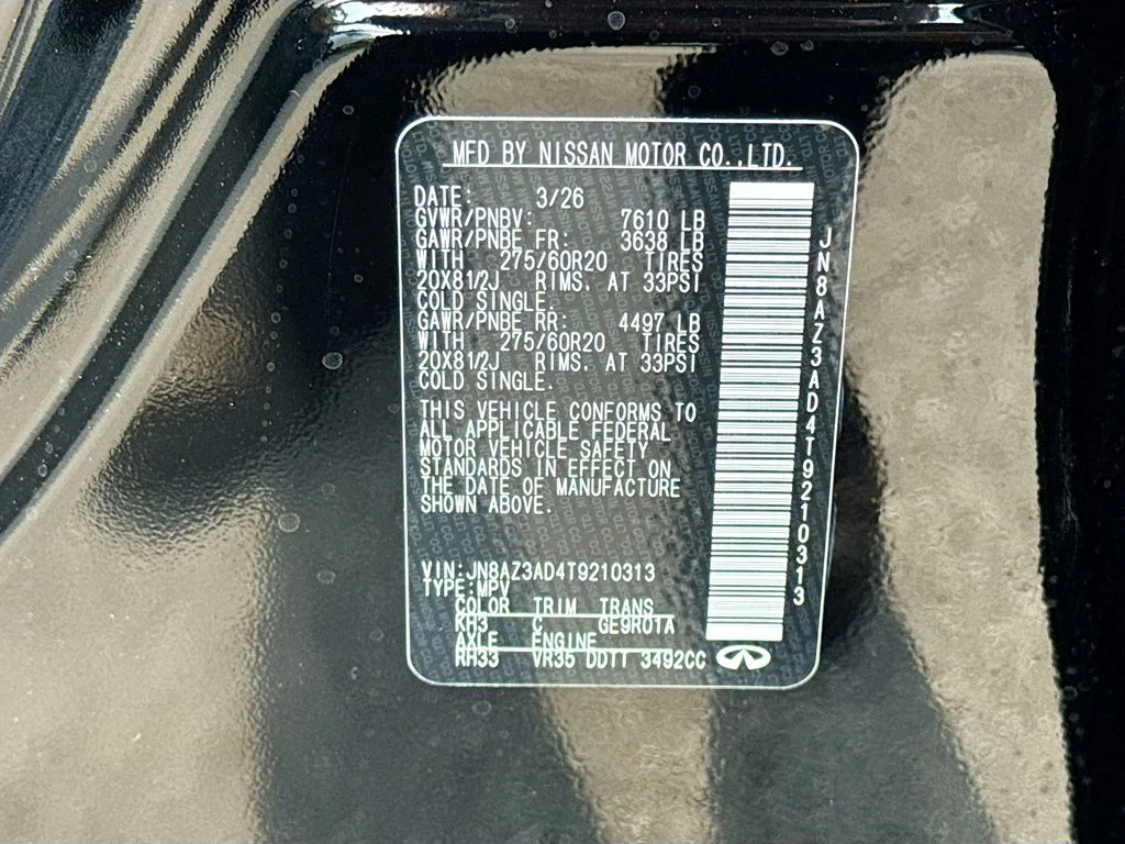 New 2026 BLACK OBSIDIAN INFINITI Pure 2WD image 35