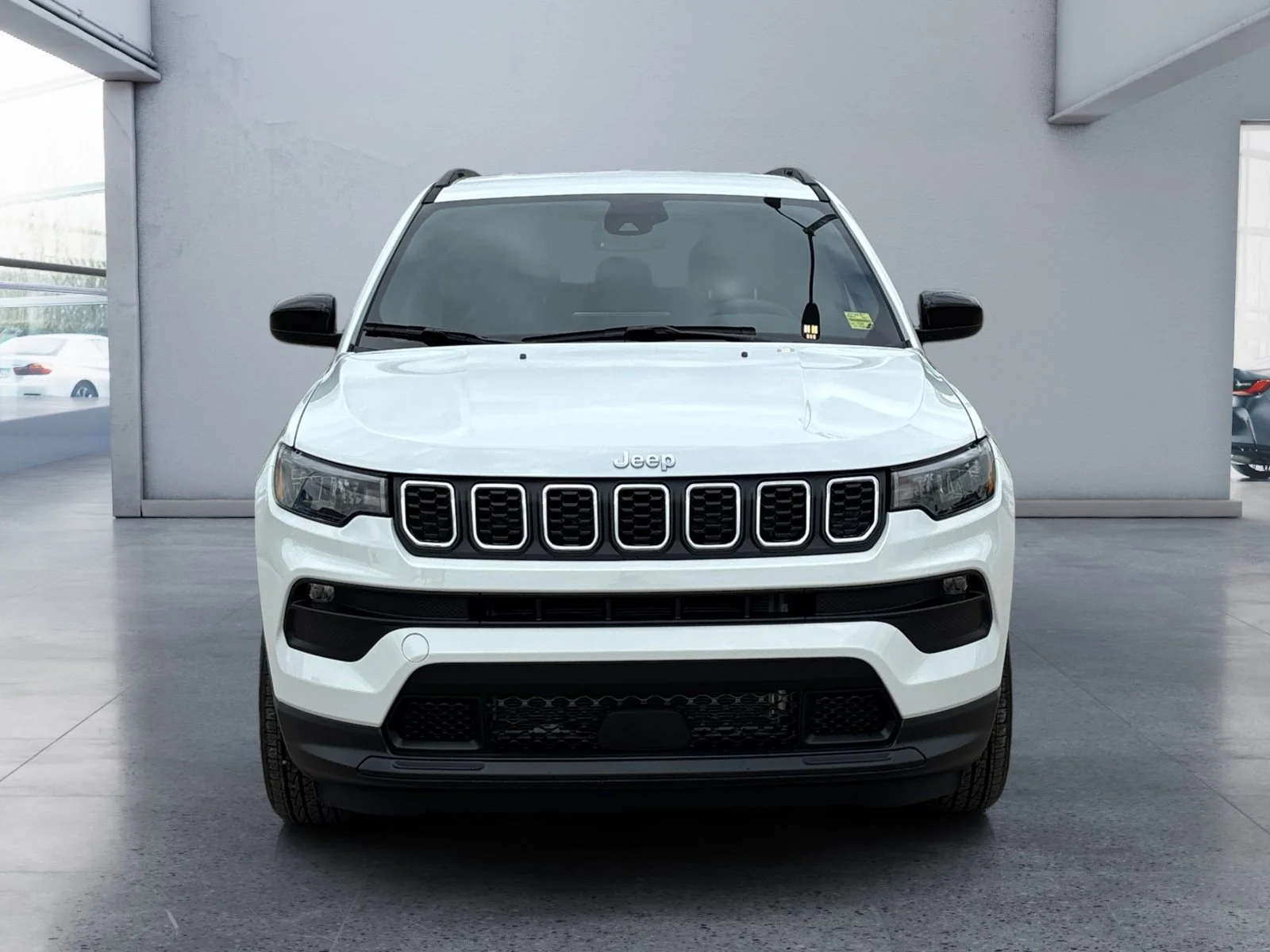 New 2026 Bright White Jeep North image 8