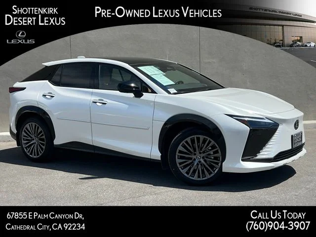 Used 2024 Eminent White Pearl Lexus 300e Luxury image 1