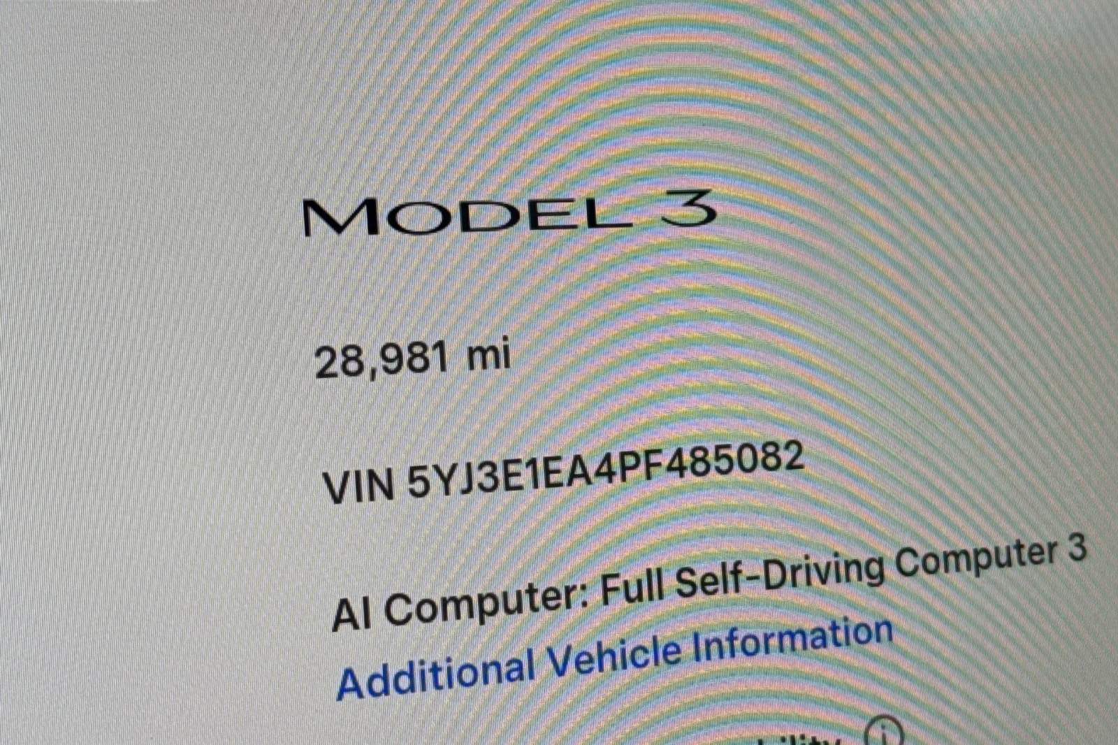 Used 2023 Deep Blue Metallic Tesla Base image 28