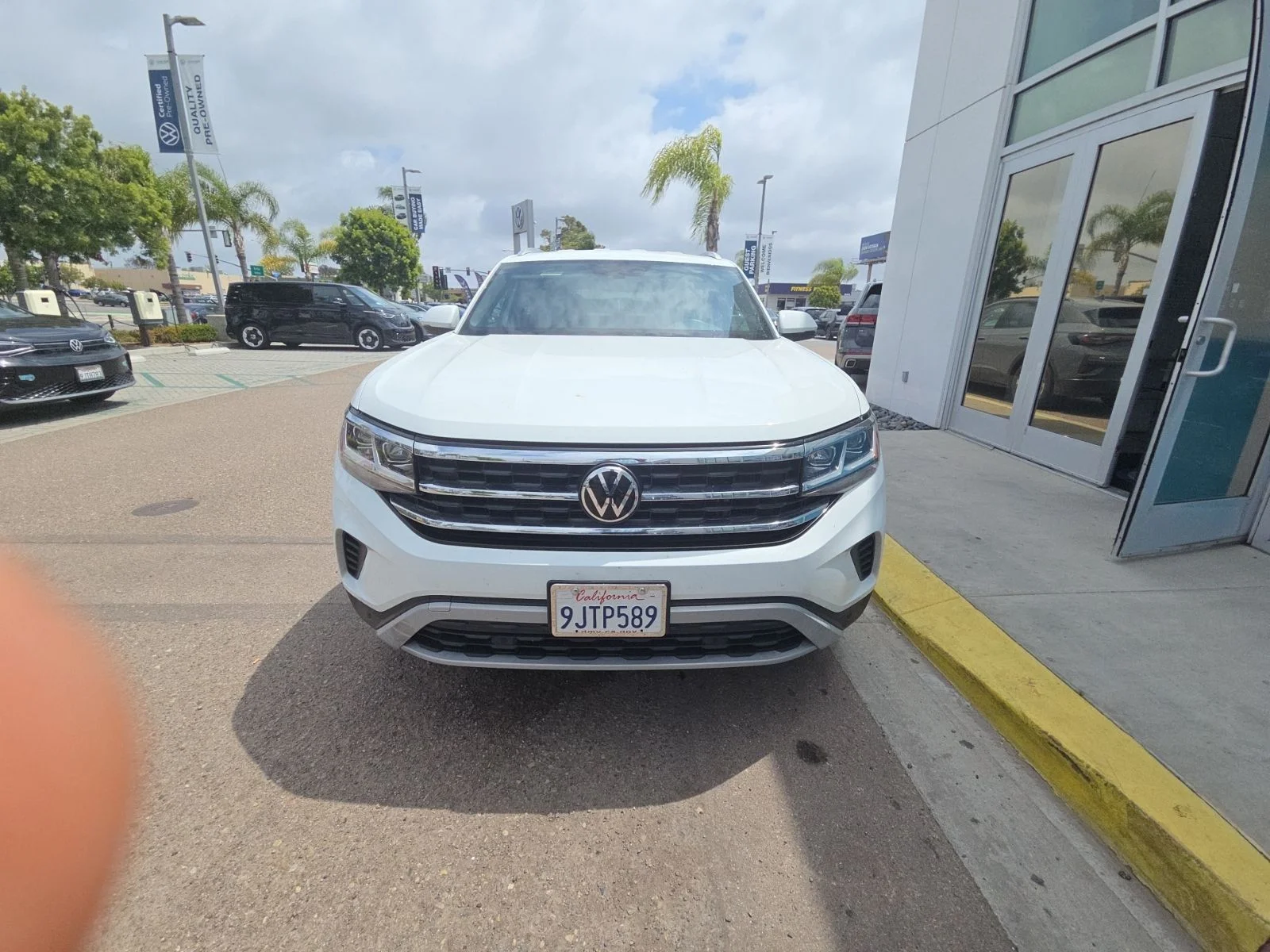 Certified Used 2023 White Volkswagen 2.0T SE w/Technology image 3