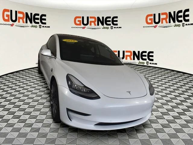 Used 2018 White Tesla Long Range image 10