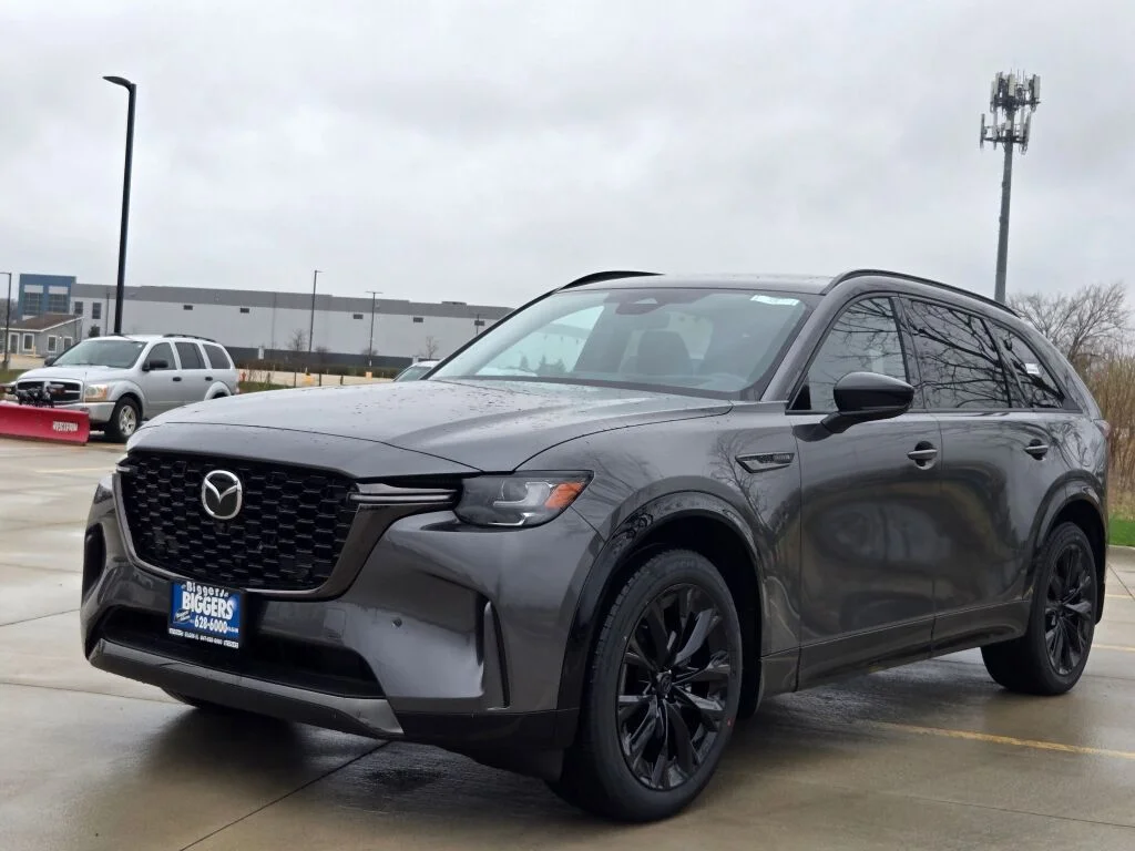 New 2026 Machine Gray Metallic Mazda 3.3 Turbo S Premium Sport AWD image 3