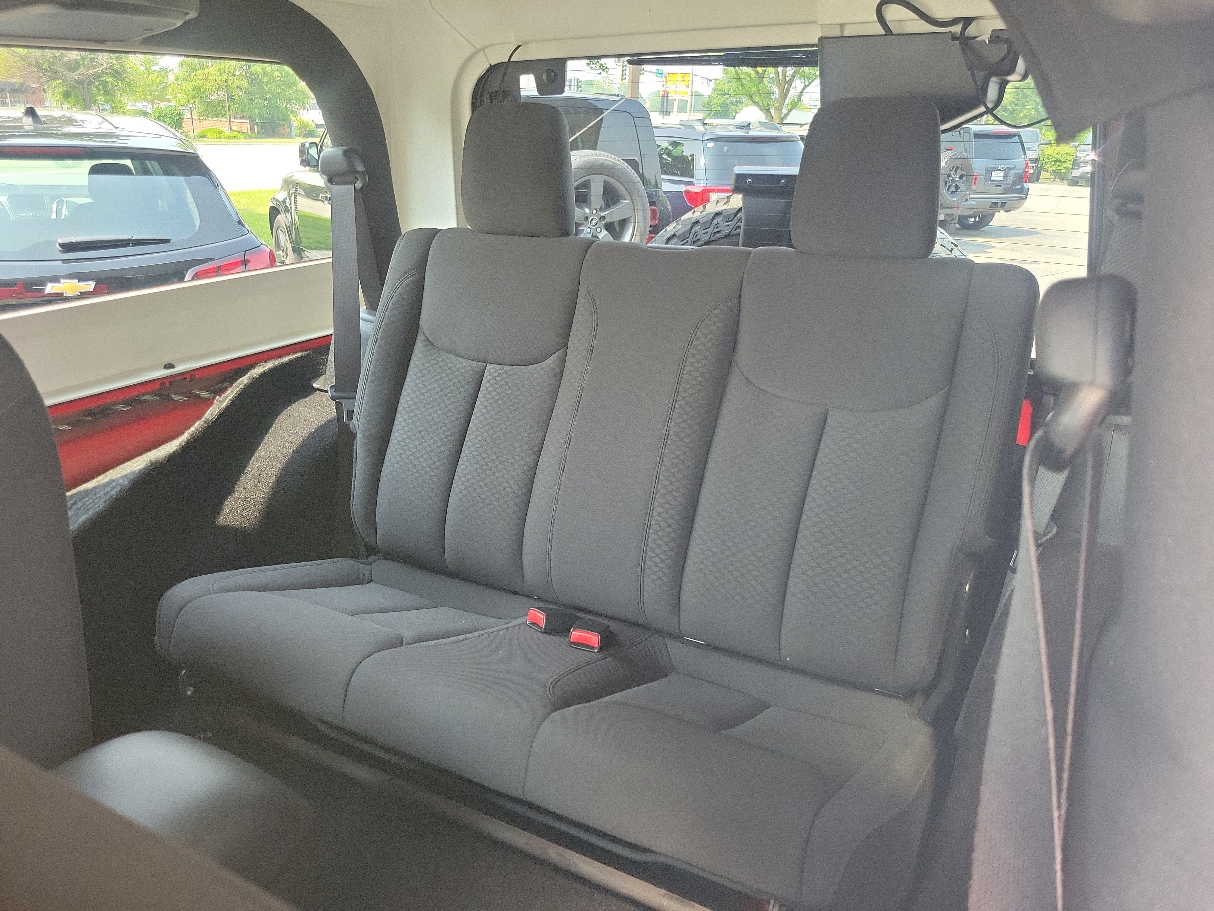 Used 2017 Firecracker Red Clearcoat Jeep Sport image 11