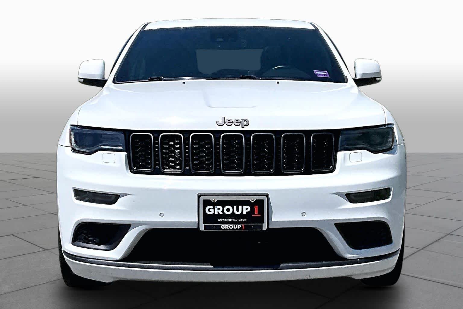 Used 2019 Bright White Clearcoat Jeep High Altitude image 4