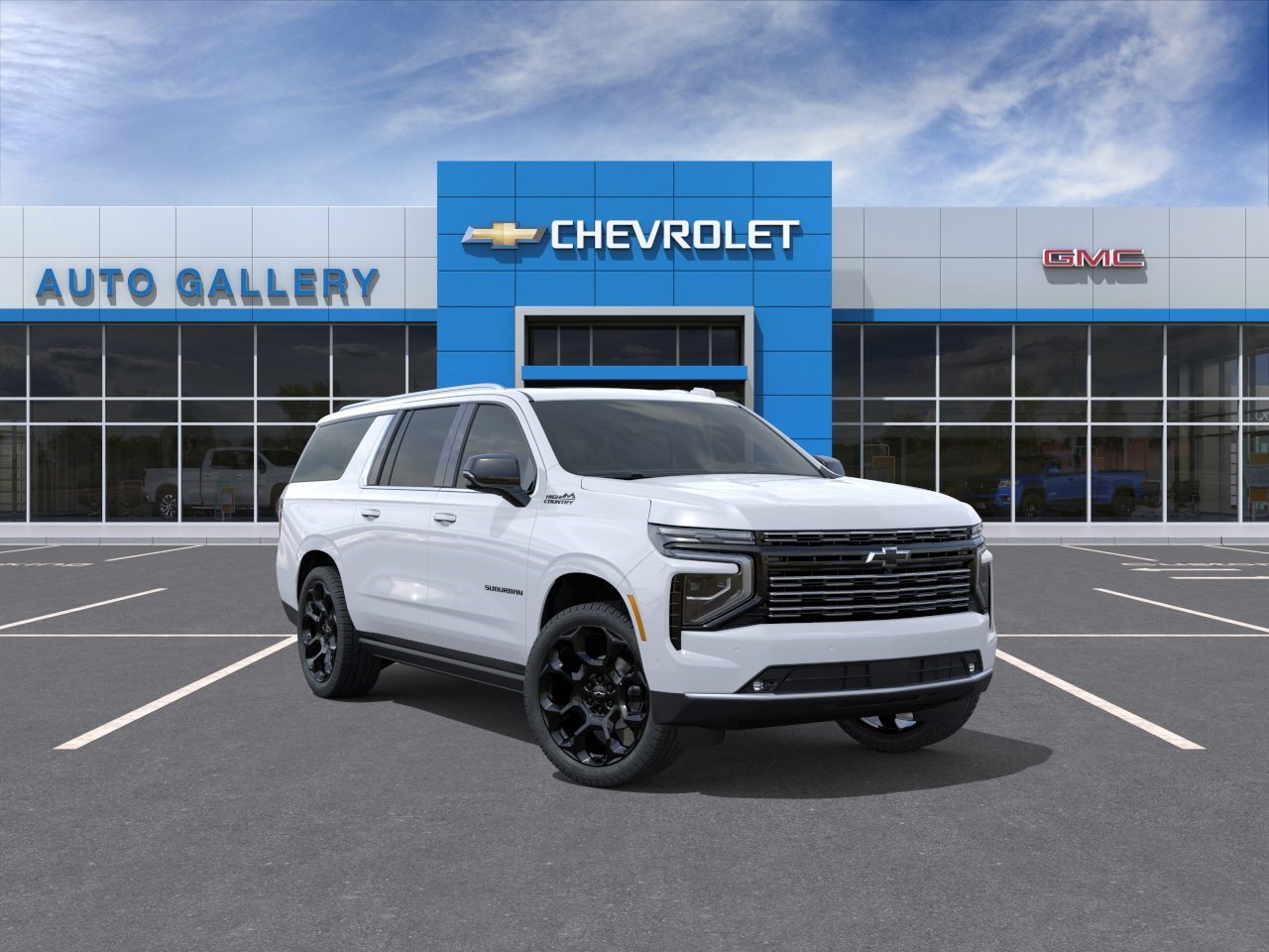 New 2026 Polar White Tricoat Chevrolet High Country image 1