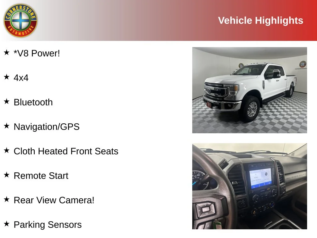 Used 2021 White Ford XLT image 2
