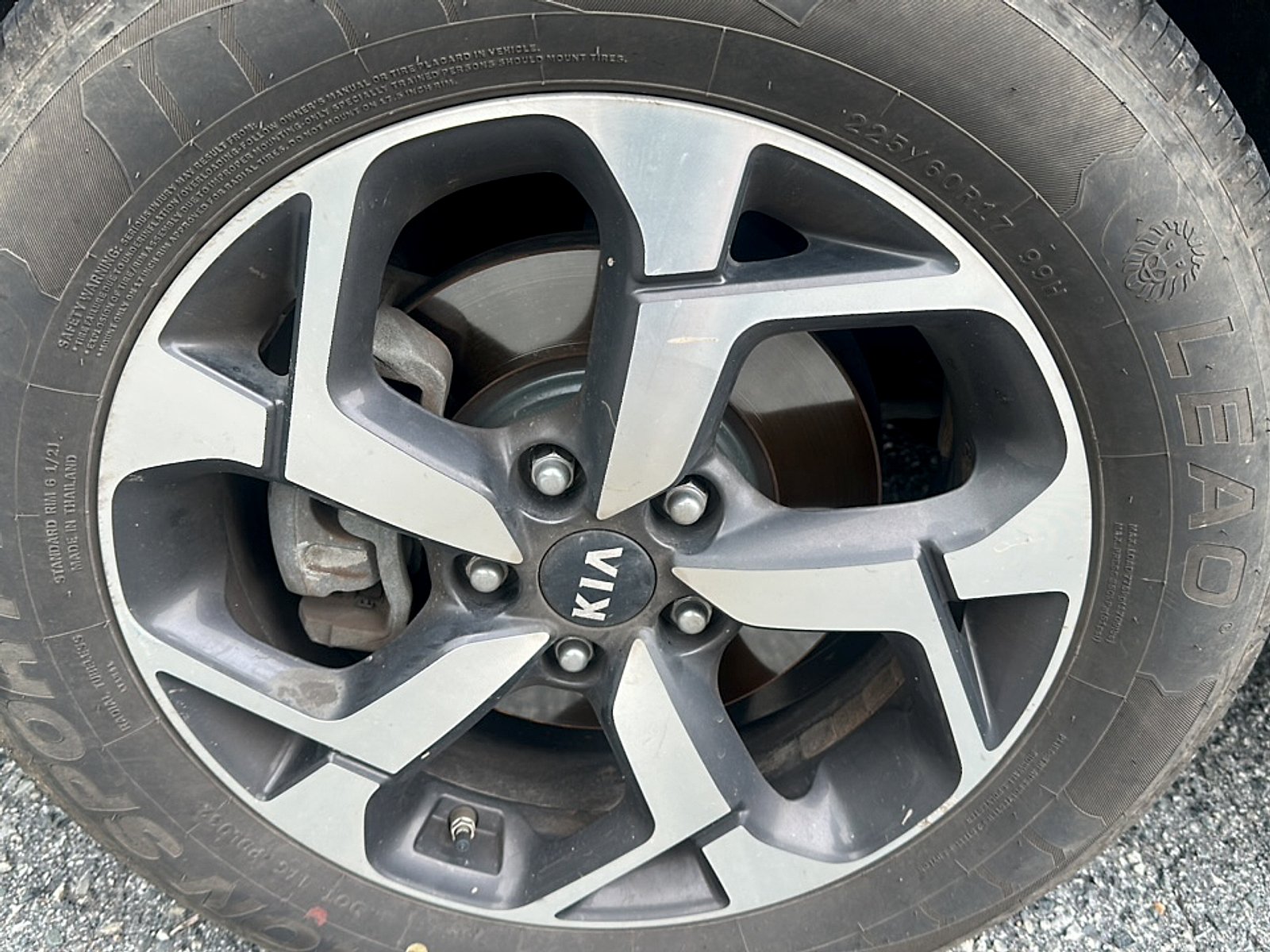 Used 2020 Pacific Blue Kia LX image 2