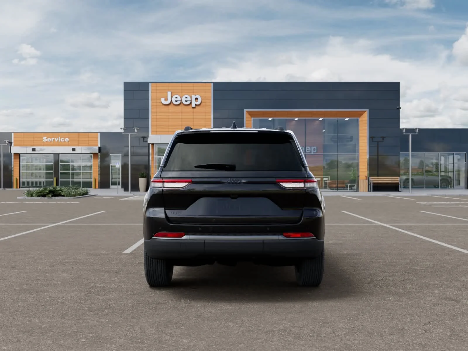 New 2026 Diamond Black Crystal Pearlcoat Jeep Laredo Altitude image 7