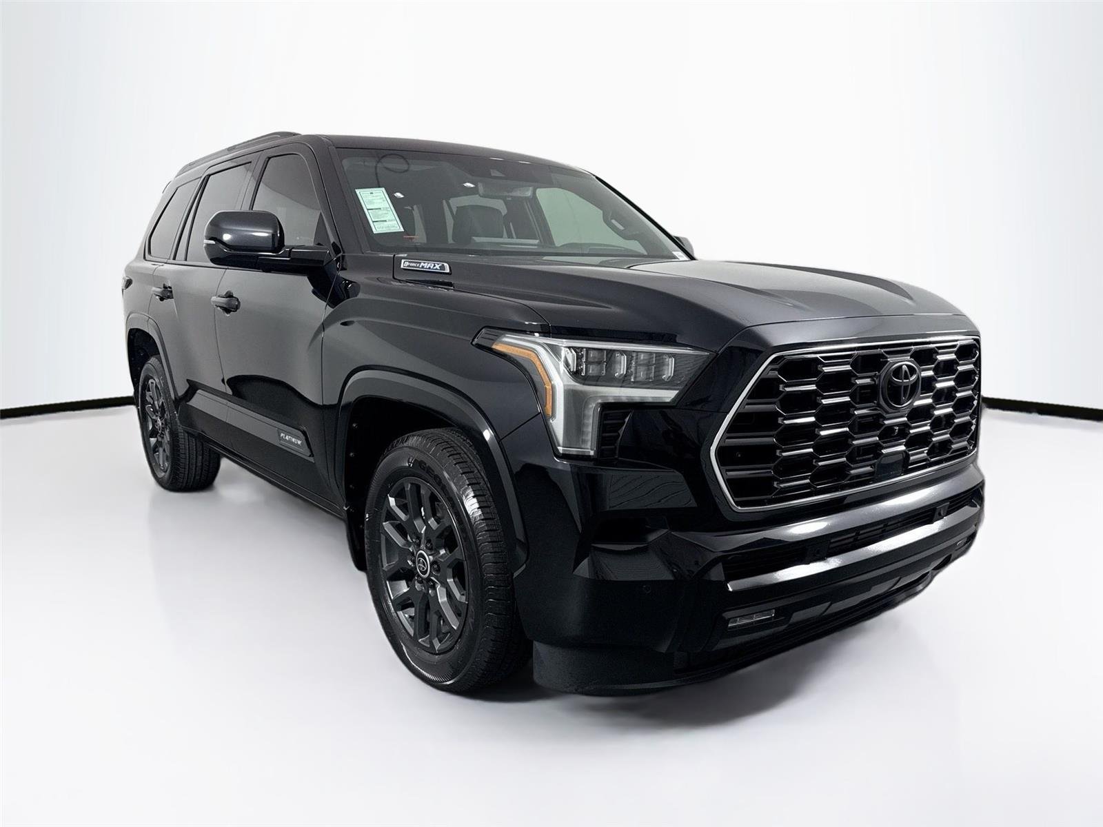 Certified Used 2024 Midnight Black Metallic Toyota Platinum image 10