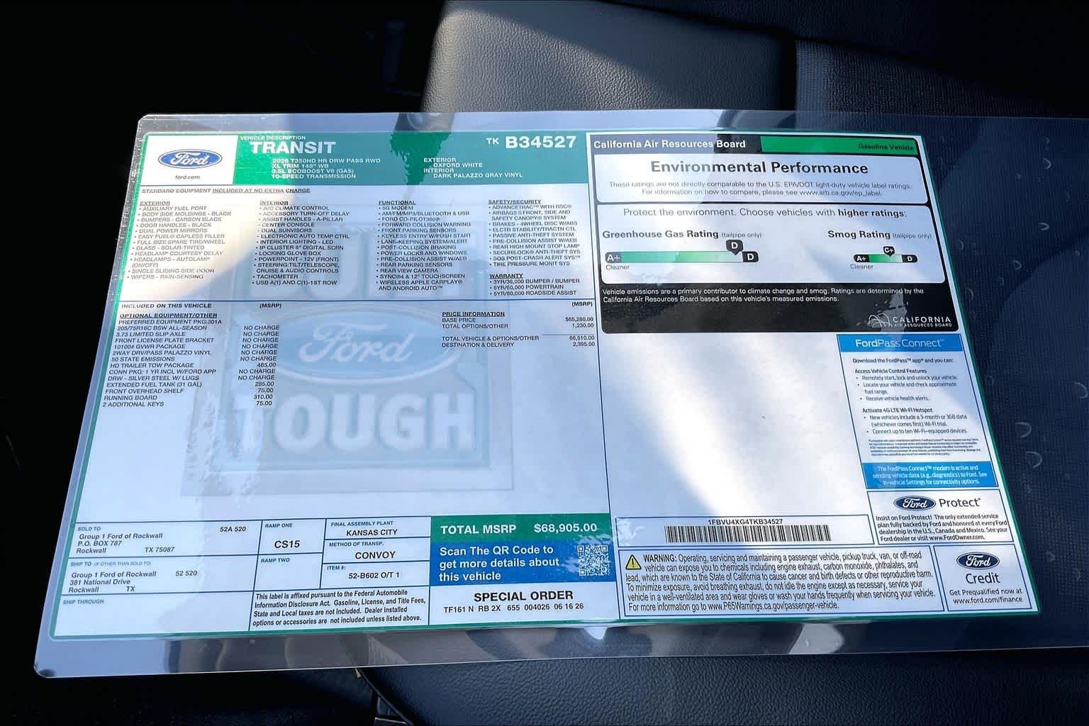 New 2026 Oxford White Ford Passenger Van XL image 19