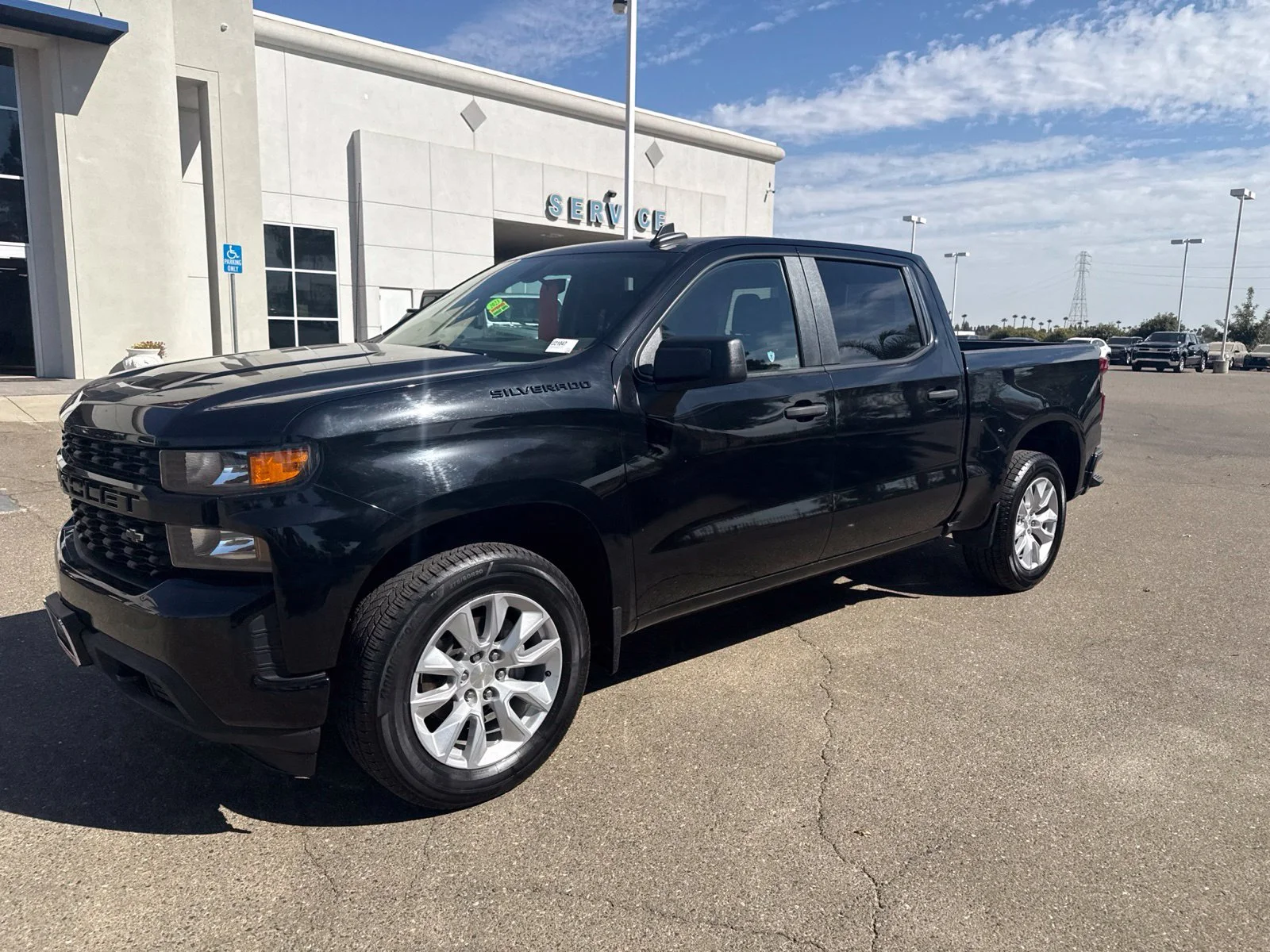 Used 2021 BLACK Chevrolet Custom image 7