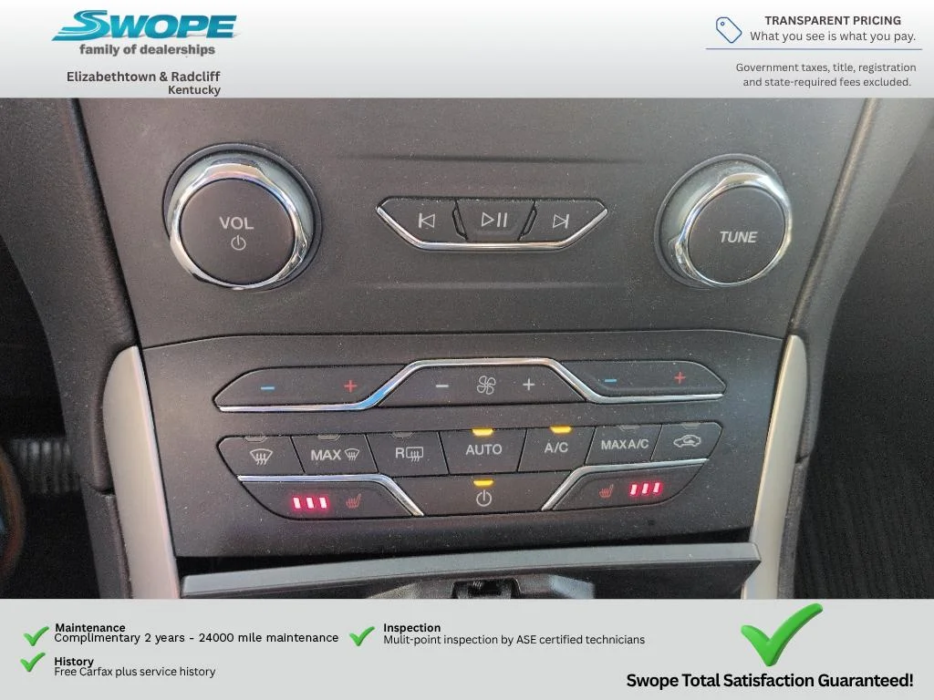 Used 2020 Burgundy Velvet Metallic Tinted Clearcoat Ford SEL image 15