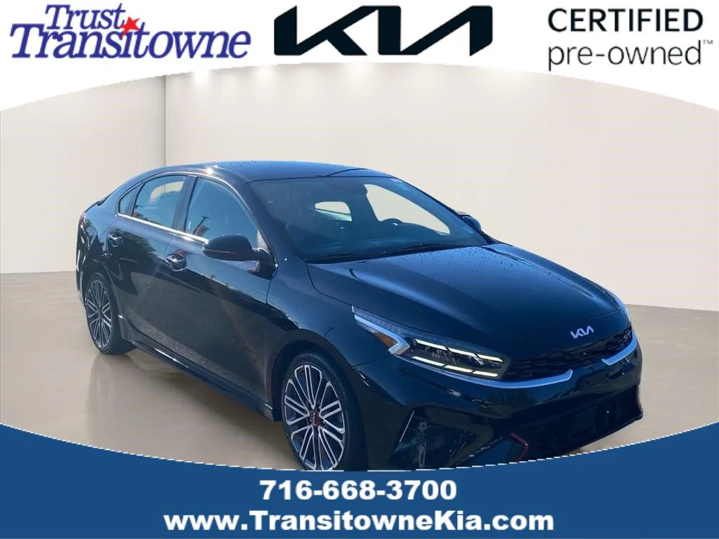 Certified Used 2023 Aurora Black Kia GT image 1