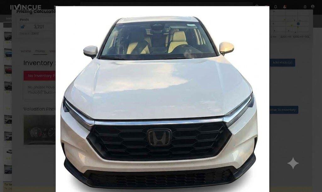 Used 2026 Platinum White Pearl Honda LX image 1