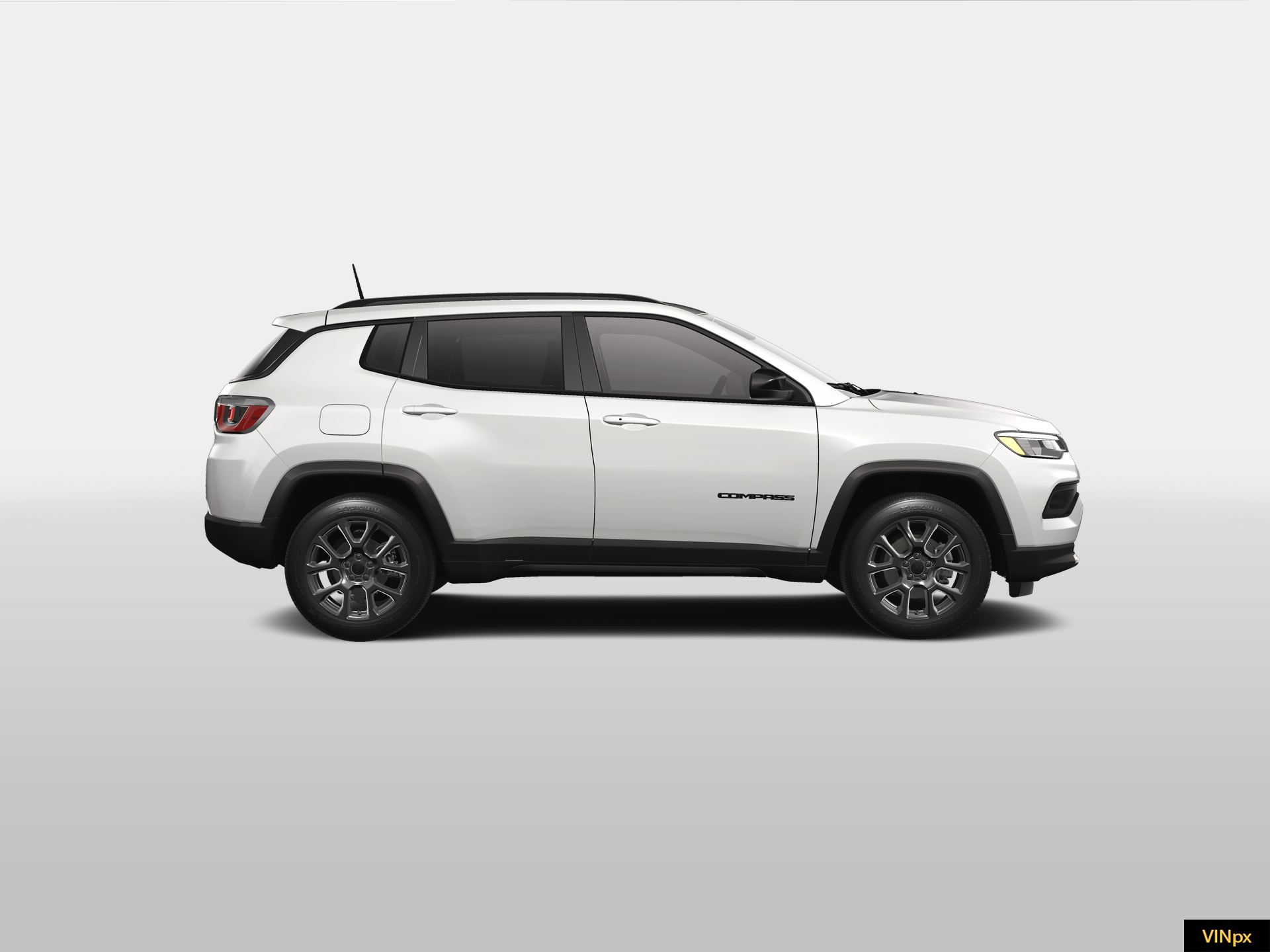 New 2026 Bright White Clear-Coat Exterior Paint Jeep Latitude image 9