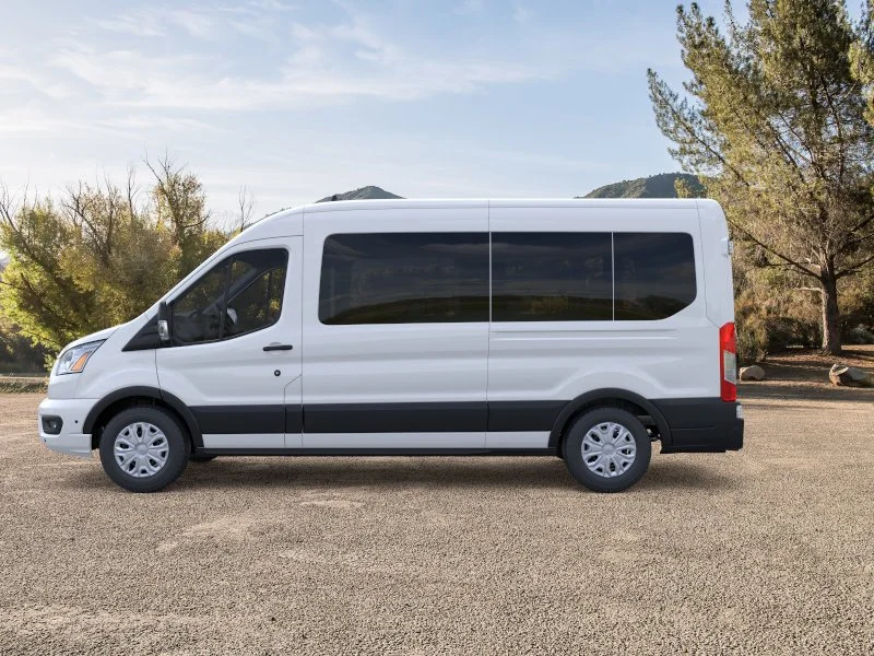 New 2025 Oxford White Ford Passenger Van XLT image 25