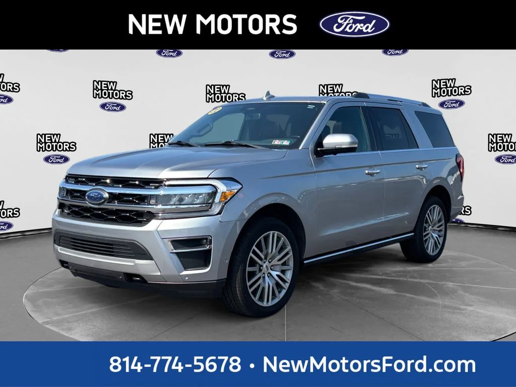 Used 2022 Silver Metallic Ford Limited image 1