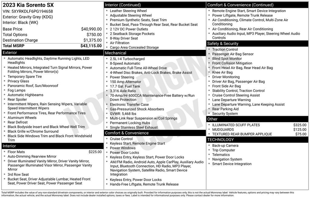 2023 Kia Sorento SX - Photo 9