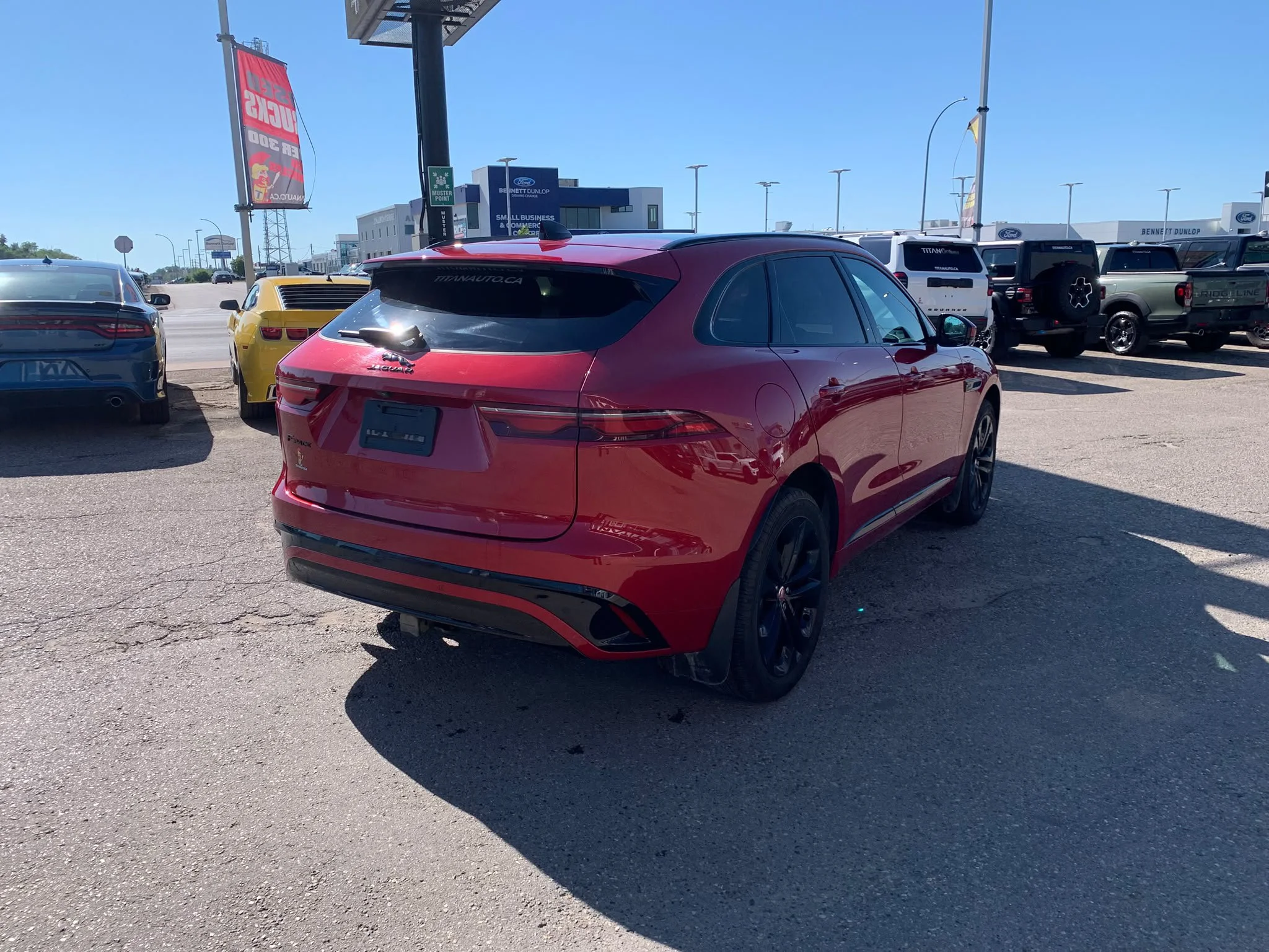Certified Used 2023 Firenze Red Metallic Jaguar P250 R-Dynamic S AWD*Adaptive Cruise | Nav | Htd Leather | Pano Roof | Htd Wheel | Meridian Sound image 11