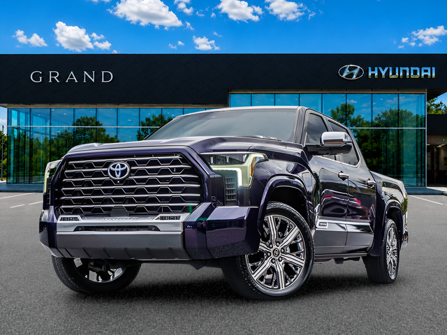 Used 2022 Blue Toyota Capstone image 1