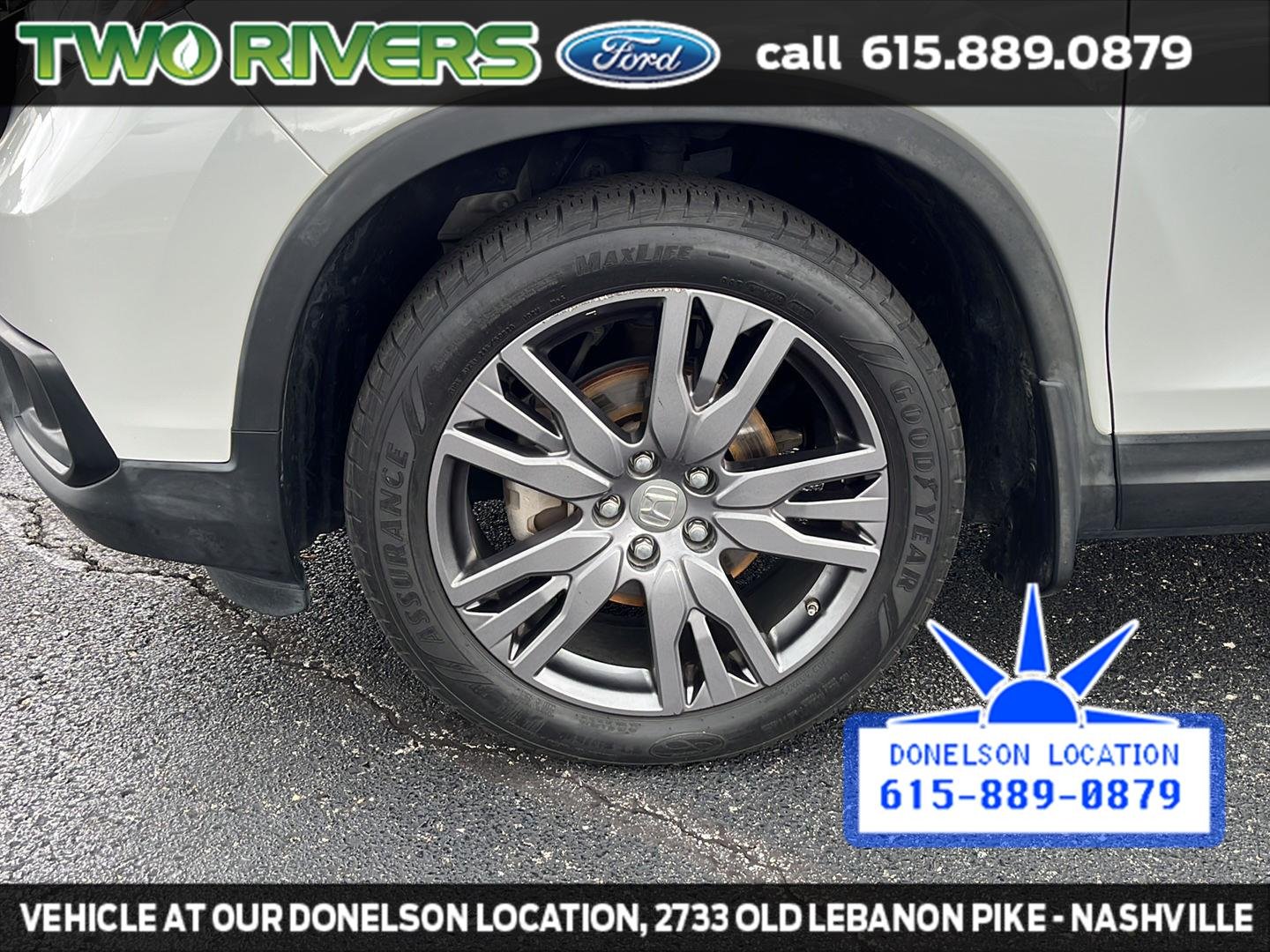 Used 2021 Platinum White Pearl Honda EX-L image 13