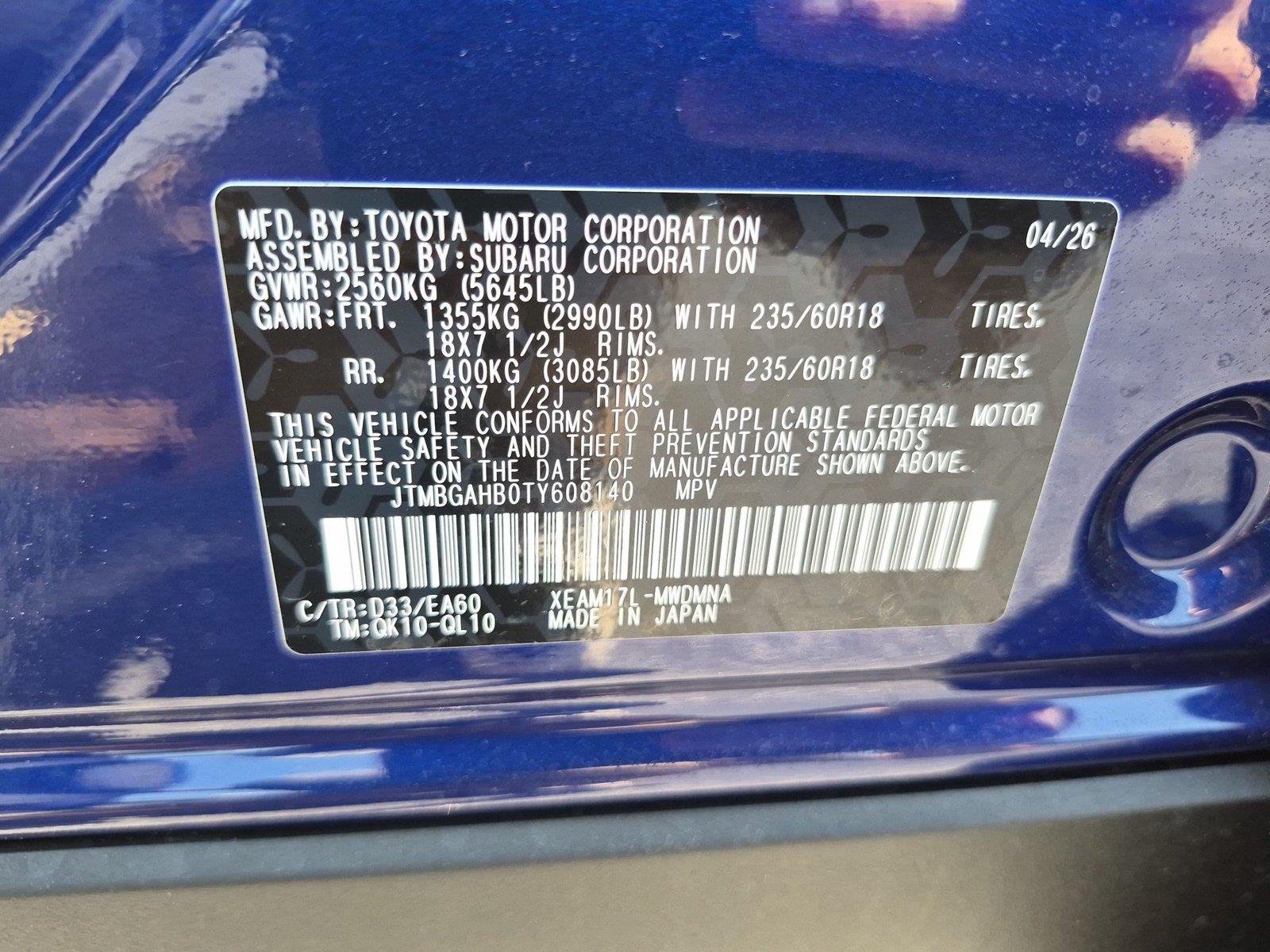 New 2026 Trueno Blue Toyota bZ Woodland image 37