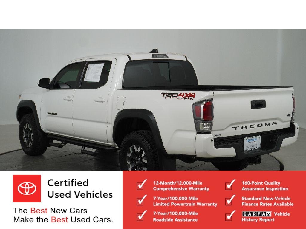 Certified Used 2021 Super White Toyota TRD Off Road image 5