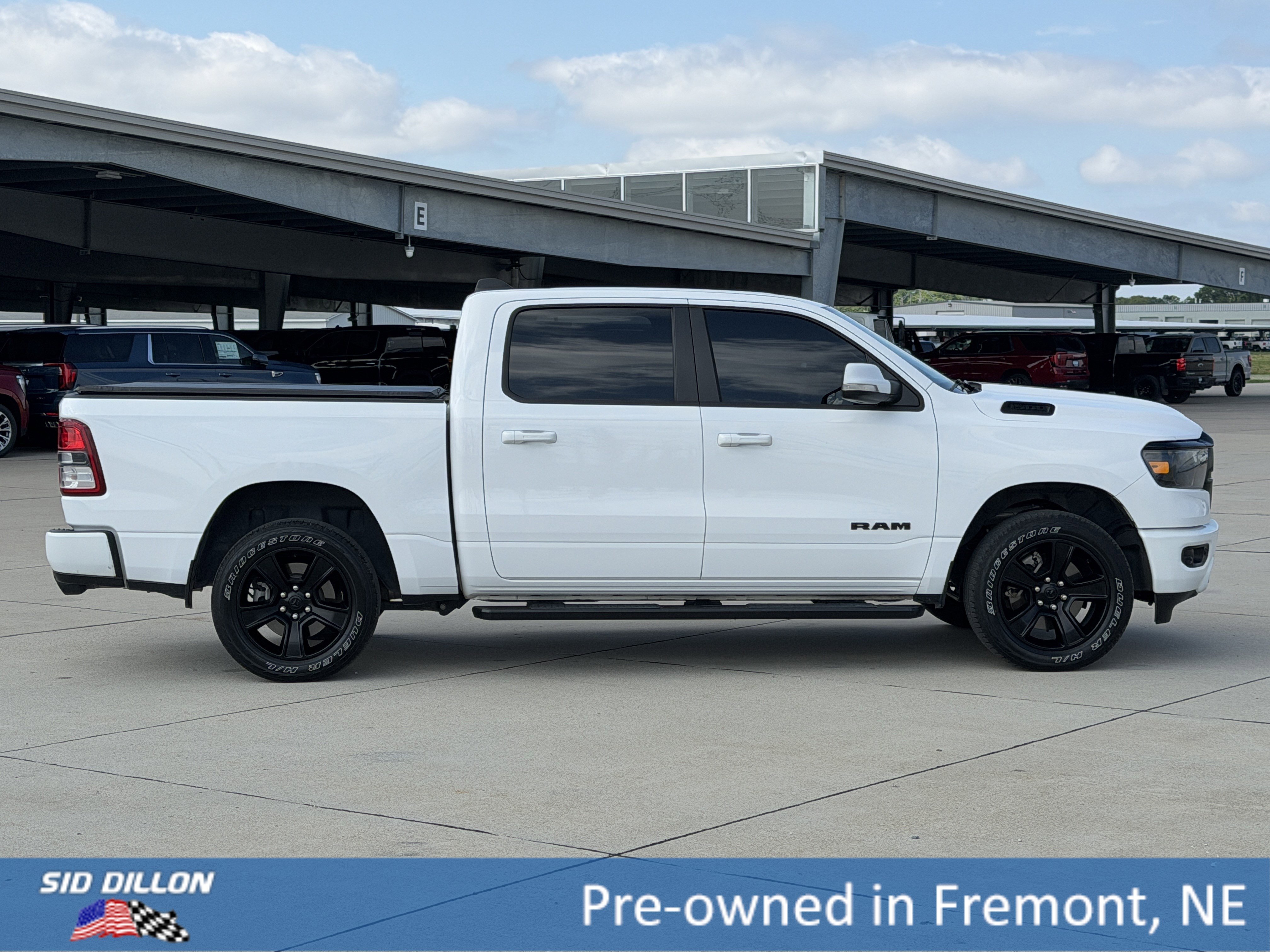 Used 2020 Bright White Clearcoat Ram Big Horn image 3