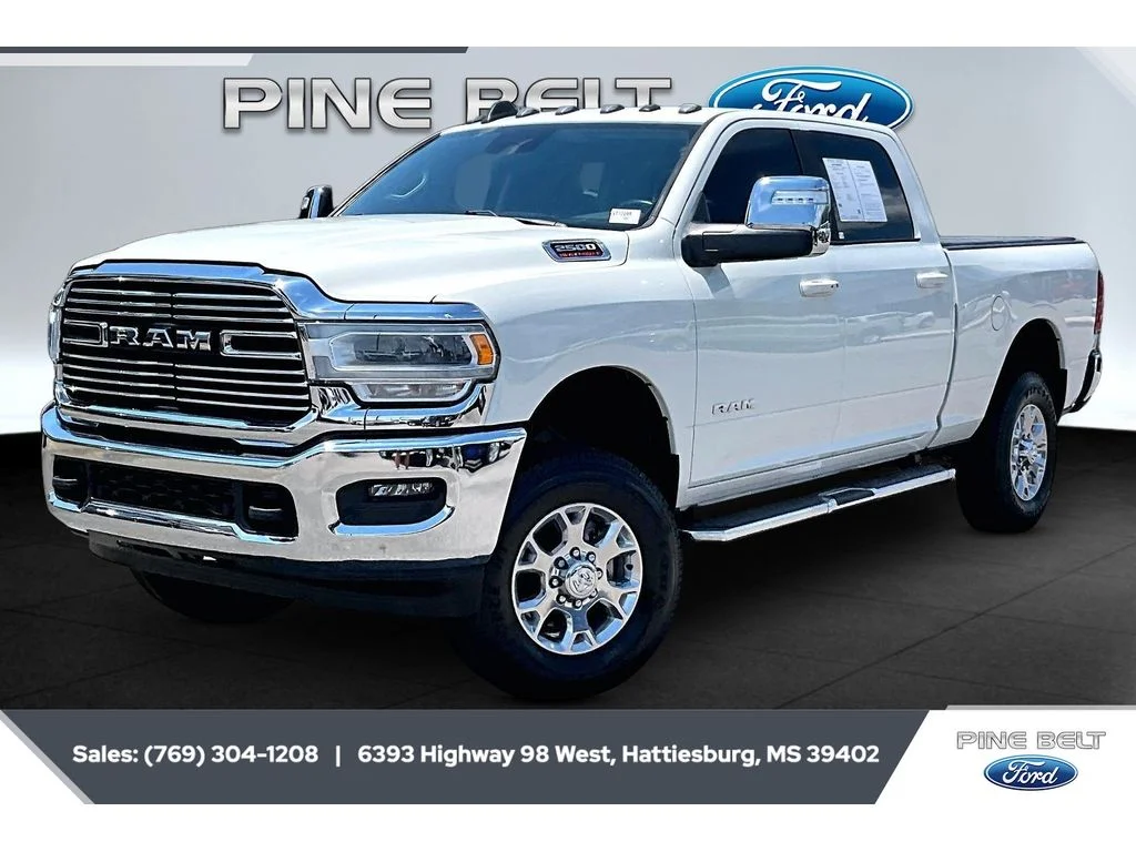 Used 2023 Pearl White Ram Laramie image 10