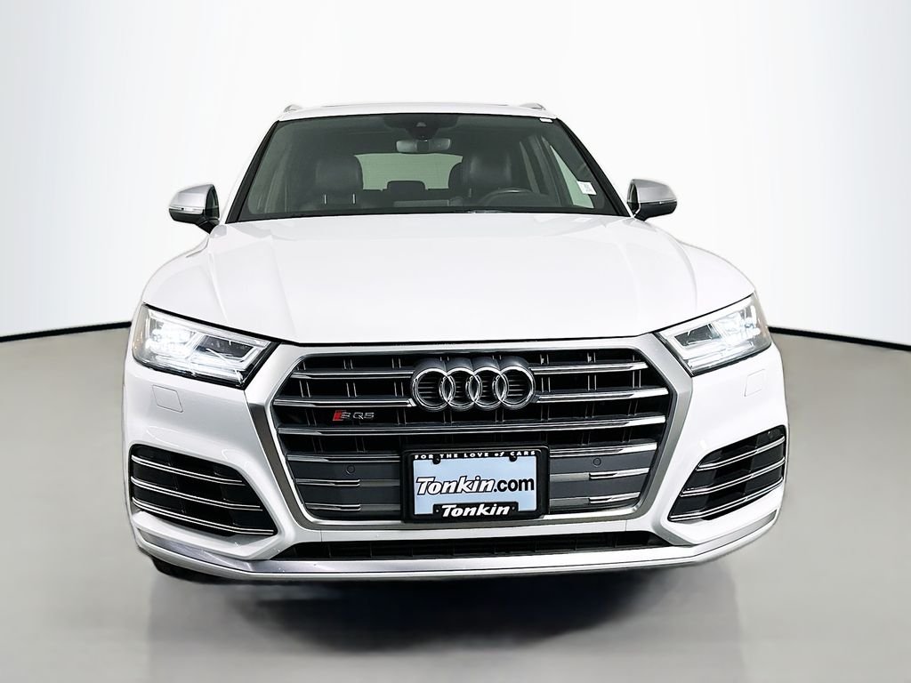 Used 2020 Glacier White Audi 3.0T Premium Plus image 2