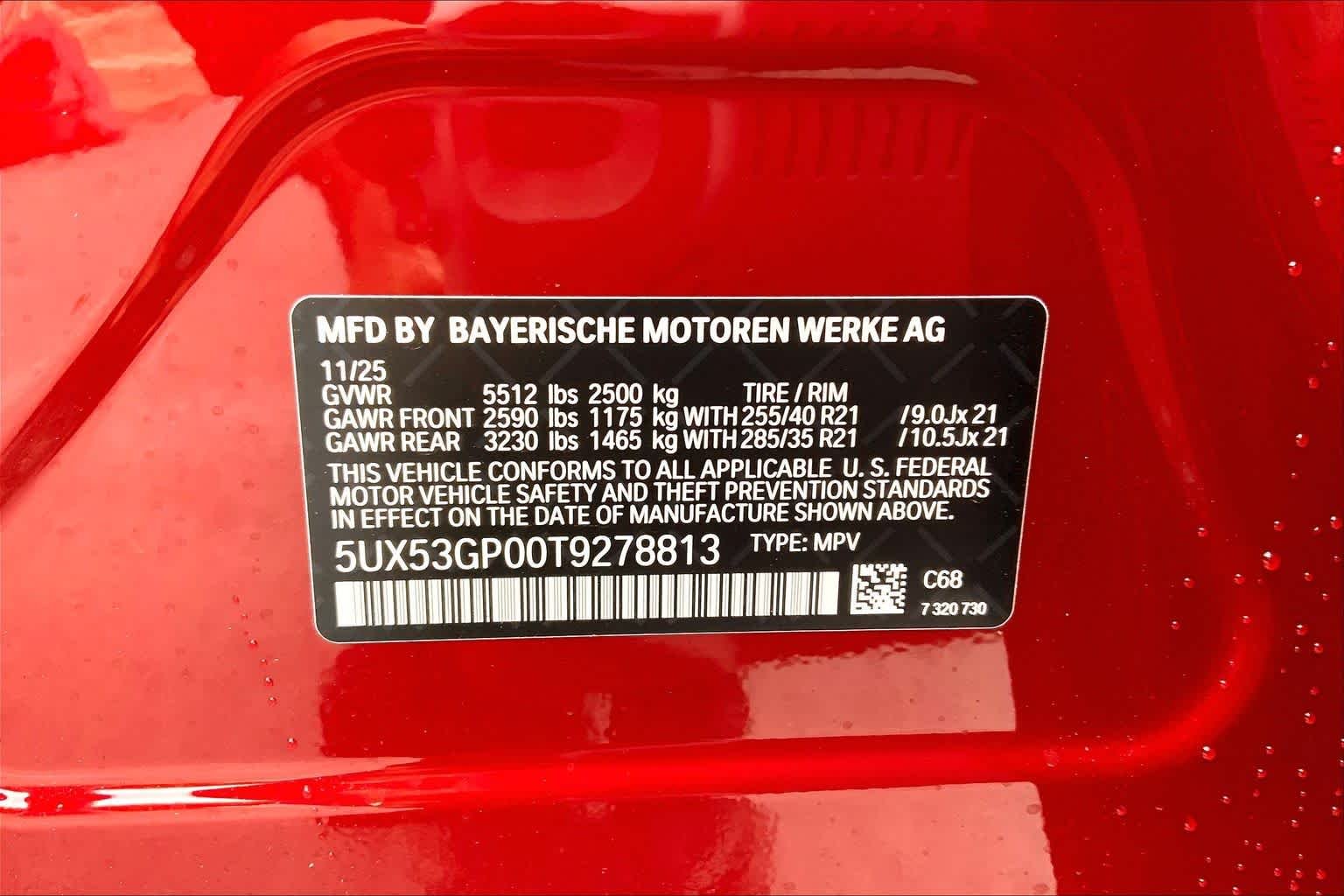 New 2026 Vegas Red Metallic BMW 30 xDrive image 18