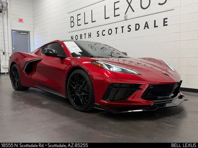 Used 2023 Silver Chevrolet Stingray image 2