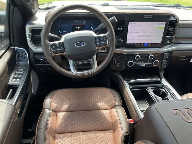 New 2026 Star White Metallic Tri-Coat Ford King Ranch image 8